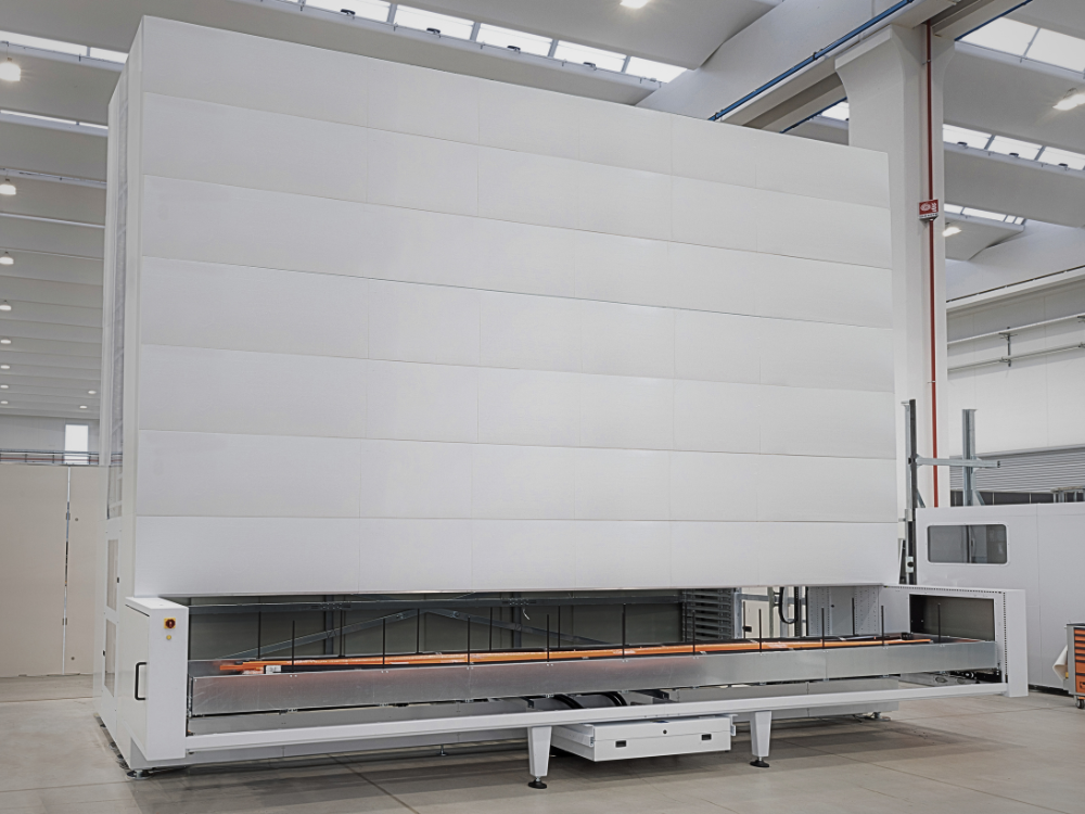 Automated Vertical Storage System for Long Goods - STAMH LTD
