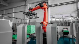 Πολυλειτουργική λαβή παλετοποίησης και βιομηχανικό ρομπότ
