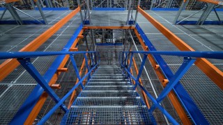 Stairs in a Racking System from STAMH Group