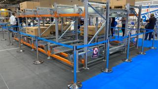 STAMH Hellas S.A. exhibiting warehouse automated solutions