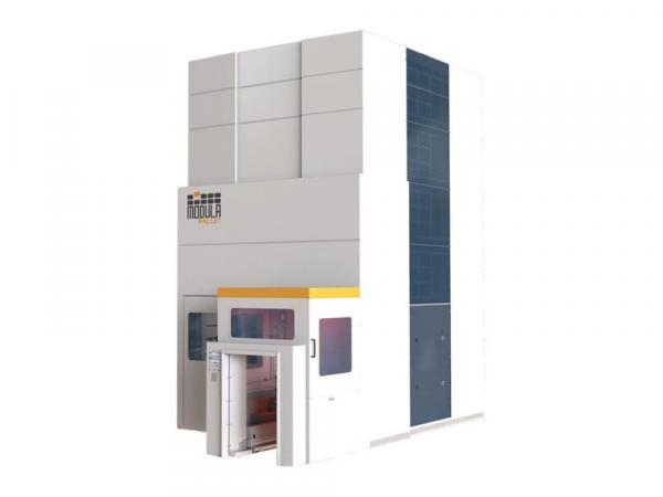 Αυτοματισμός αποθήκης - κάθετες μονάδες αποθήκευσης με ανελκυστήρα για πελέτες