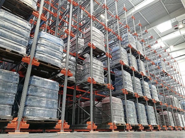 Radio Shuttle Racking Systems for pallets