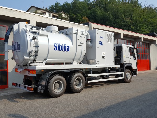 Diesel truck mounted vacuum unit Sibilia SCH.2187 15