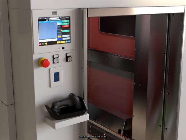 Αυτοματισμός αποθήκης - HMI για κάθετες μονάδες αποθήκευσης με ανελκυστήρα για παλέτες