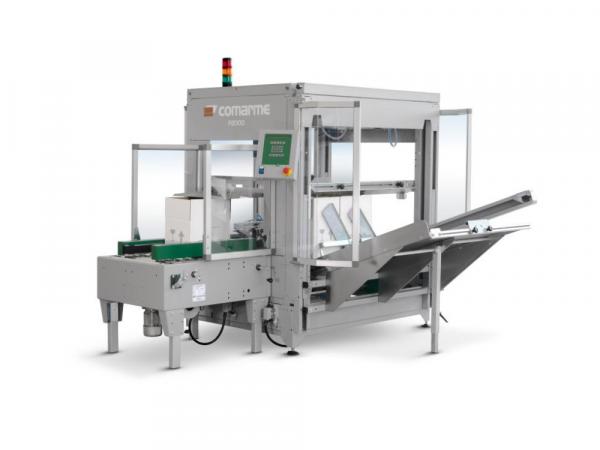 Case sealers and trapping machines