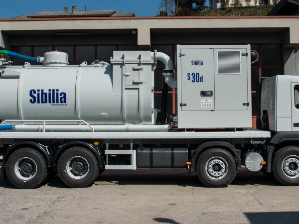 Diesel truck mounted vacuum unit Sibilia SCH.2187 12