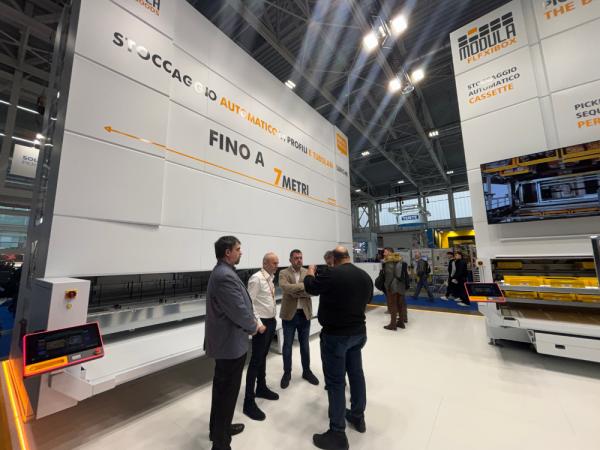 Modula long goods VLM machine