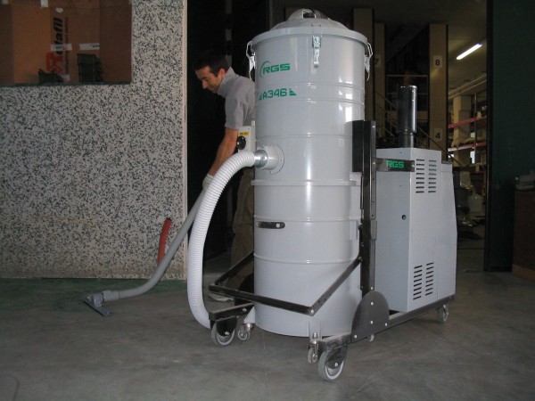Three phase industrial vacuum cleaner RGS 20kW 3