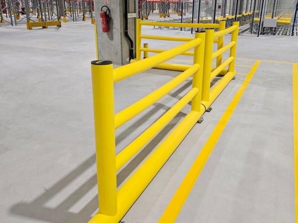 Warehouse protectors and barriers