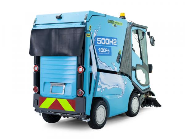 Hydrogen powered municipal sweeper GM500H2