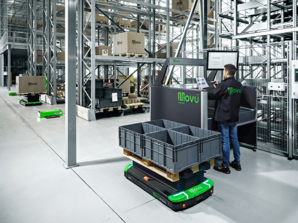 iFollow AMR Autonomous Mobile Robots from STAMH Group