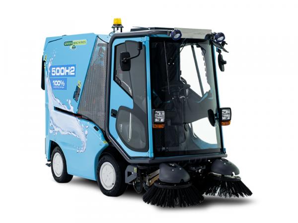 Hydrogen powered municipal sweeper GM500H2
