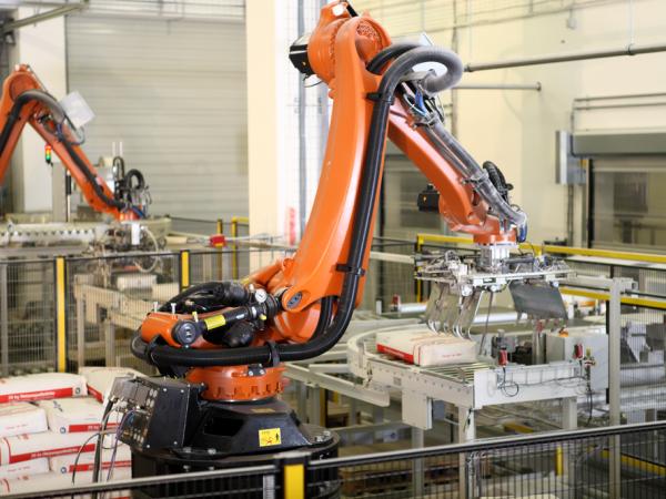 Roboti industriali paletizare