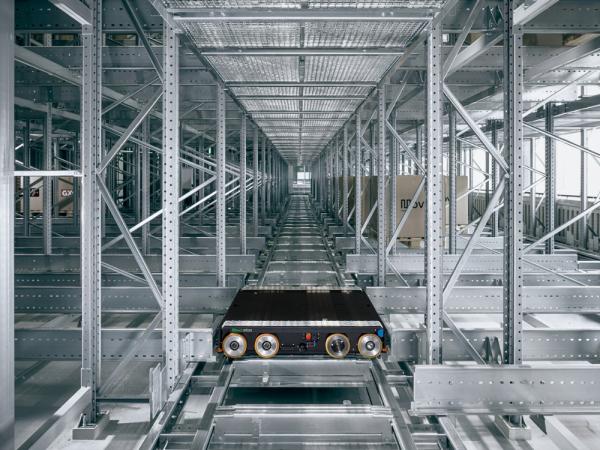 Automated 2D Shuttle System for pallets